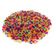 Colorations - petites perles de poney - transparent, 4 x 6 mm, 500 gr.