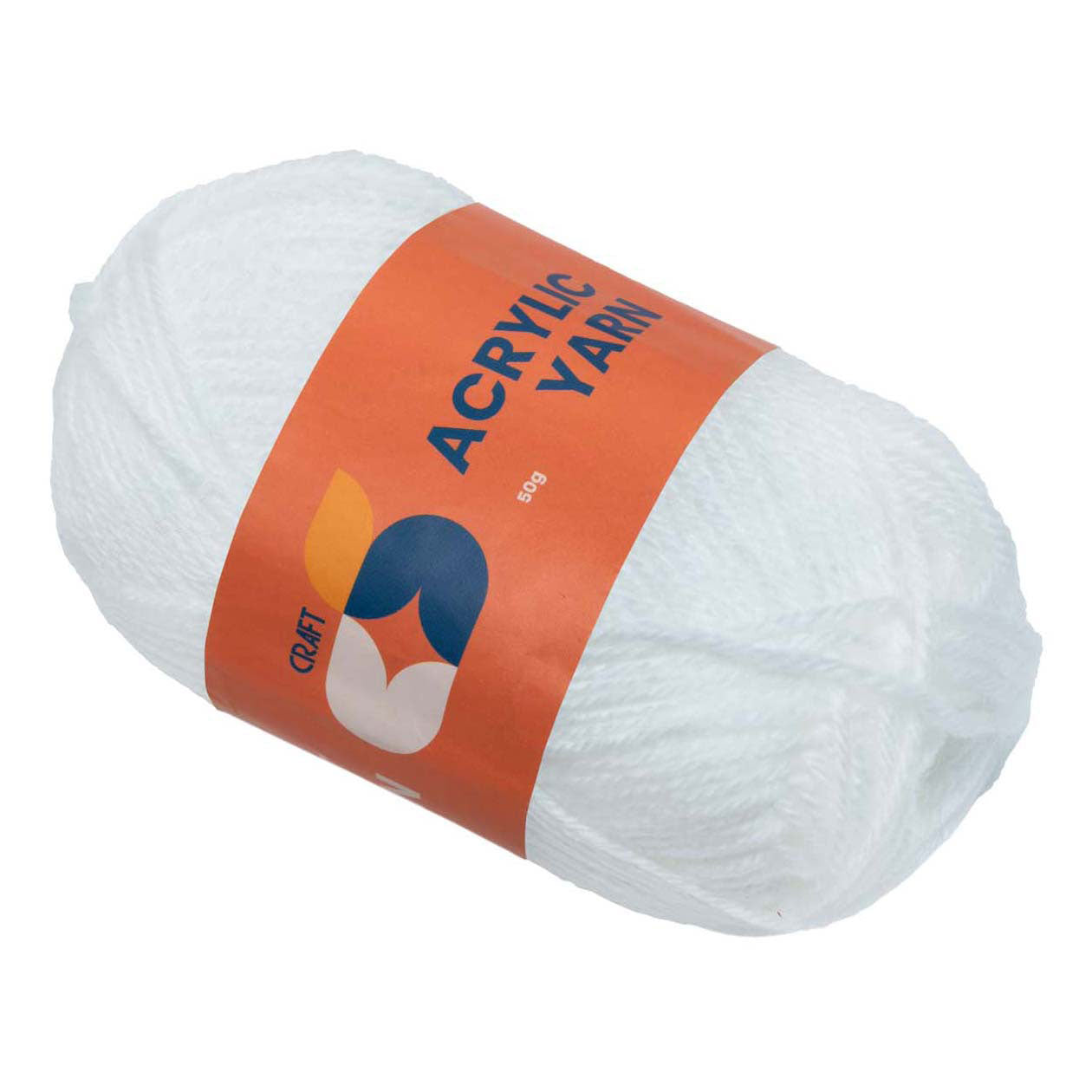 Colorations - fils en acrylique blanc, 50g