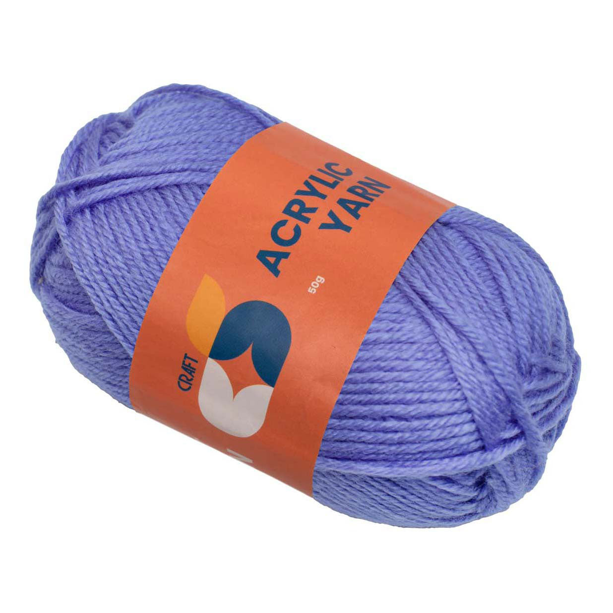 Colorations - Fil en acrylique violet, 50g