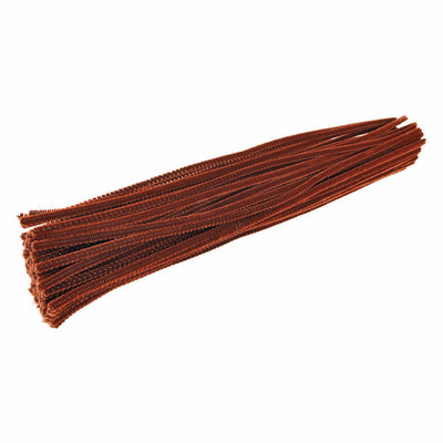 Colorations - Fil crétillé marron, 100e.