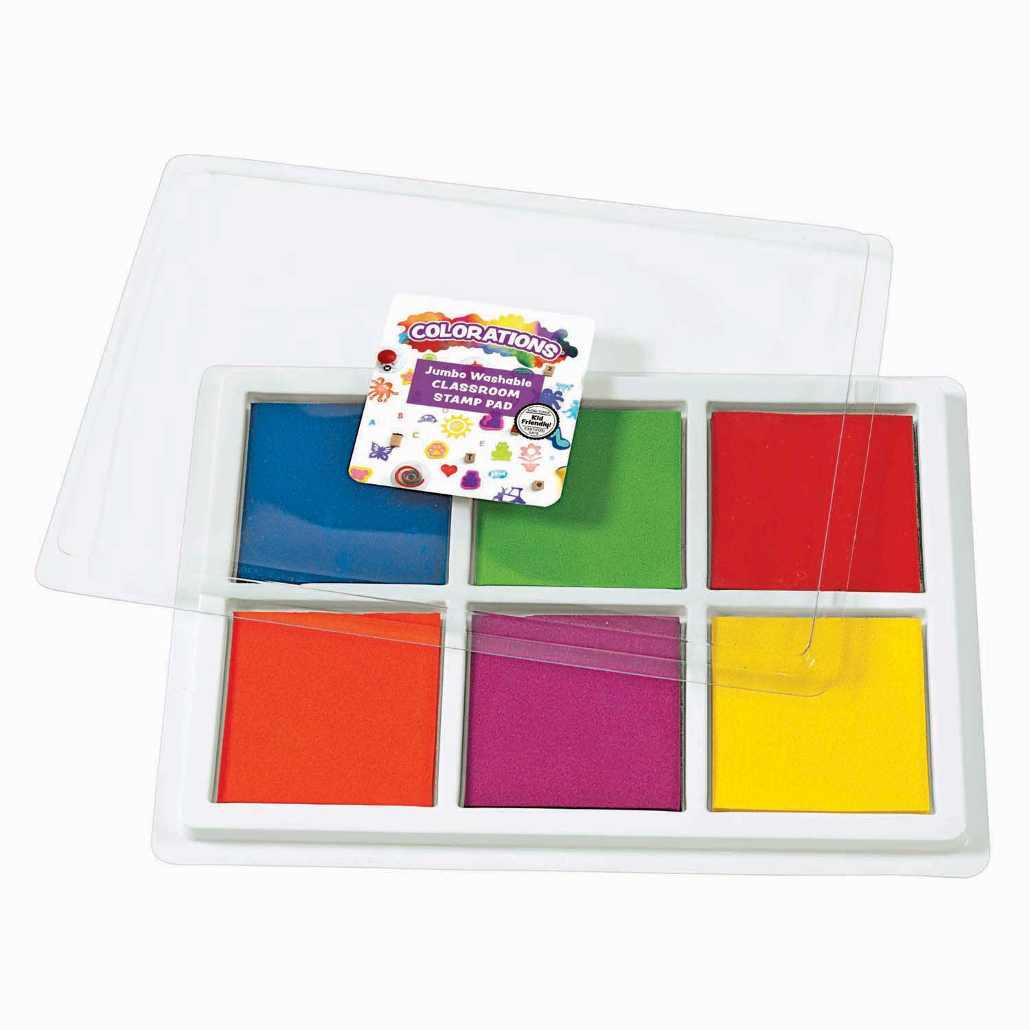 Colorations - tampon encreur lavable facile à prendre en main