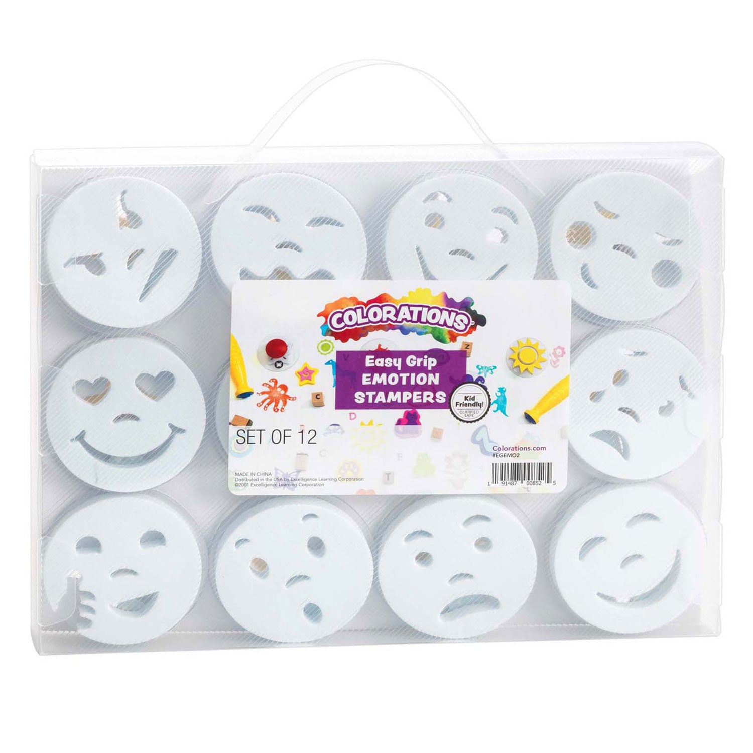 Colorations - Temples Easy Grip Emotion, 12st.
