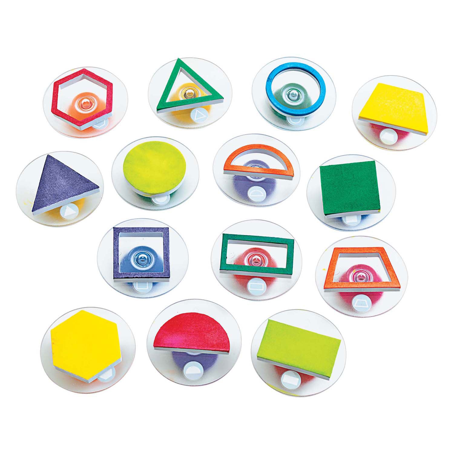 Colorations - Grip Stamps Easy Grip Géométrique, 14e.
