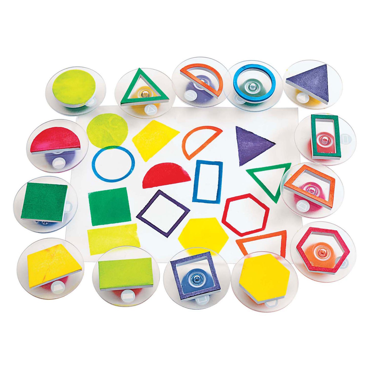 Colorations - Grip Stamps Easy Grip Géométrique, 14e.