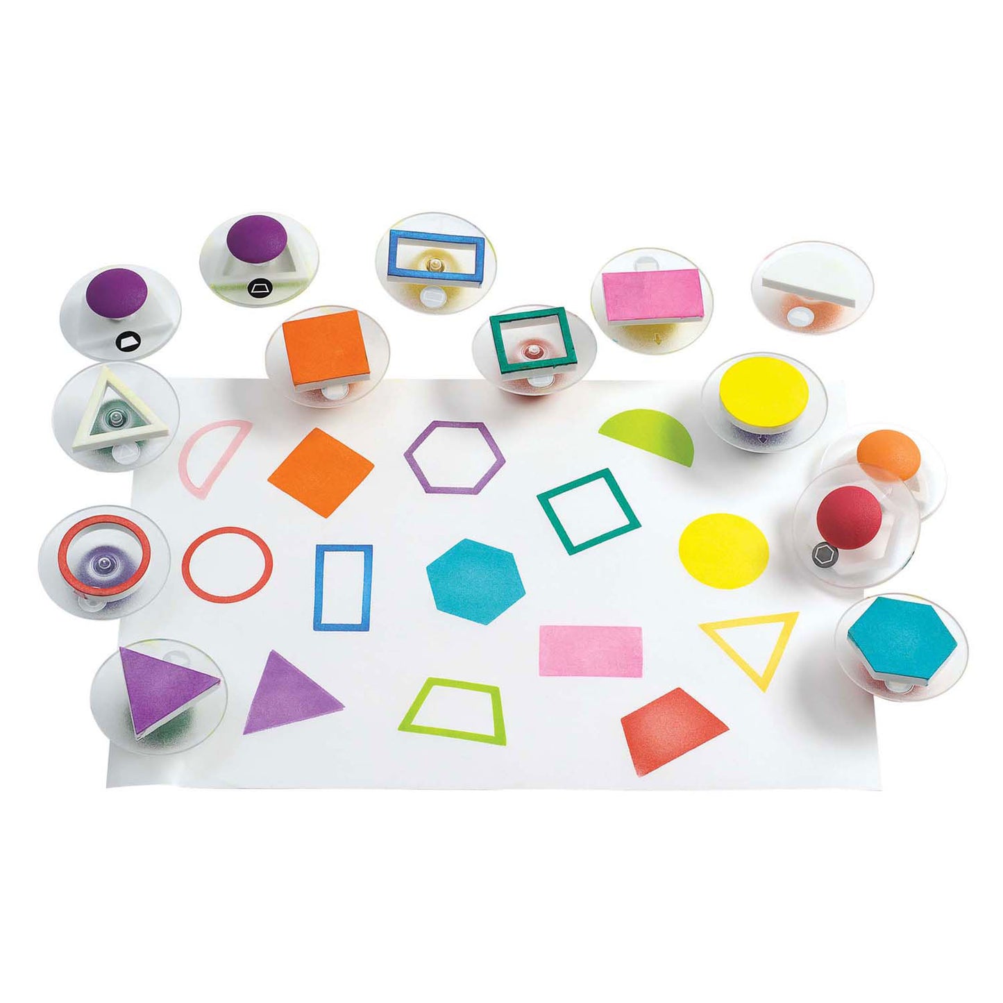 Colorations - Grip Stamps Easy Grip Géométrique, 14e.
