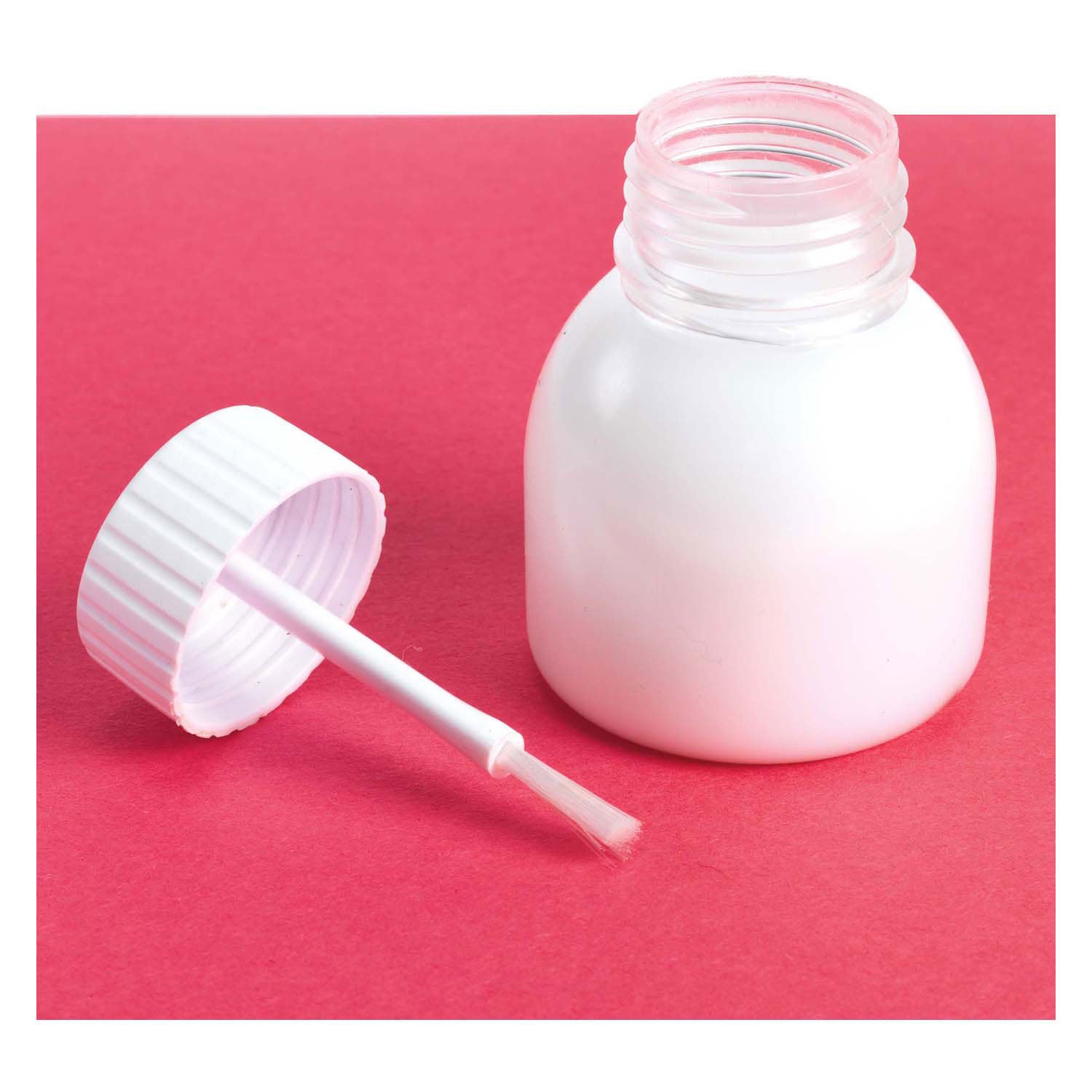 Colorations - pots de colle réutilisables avec pinceaux, 12 pcs.