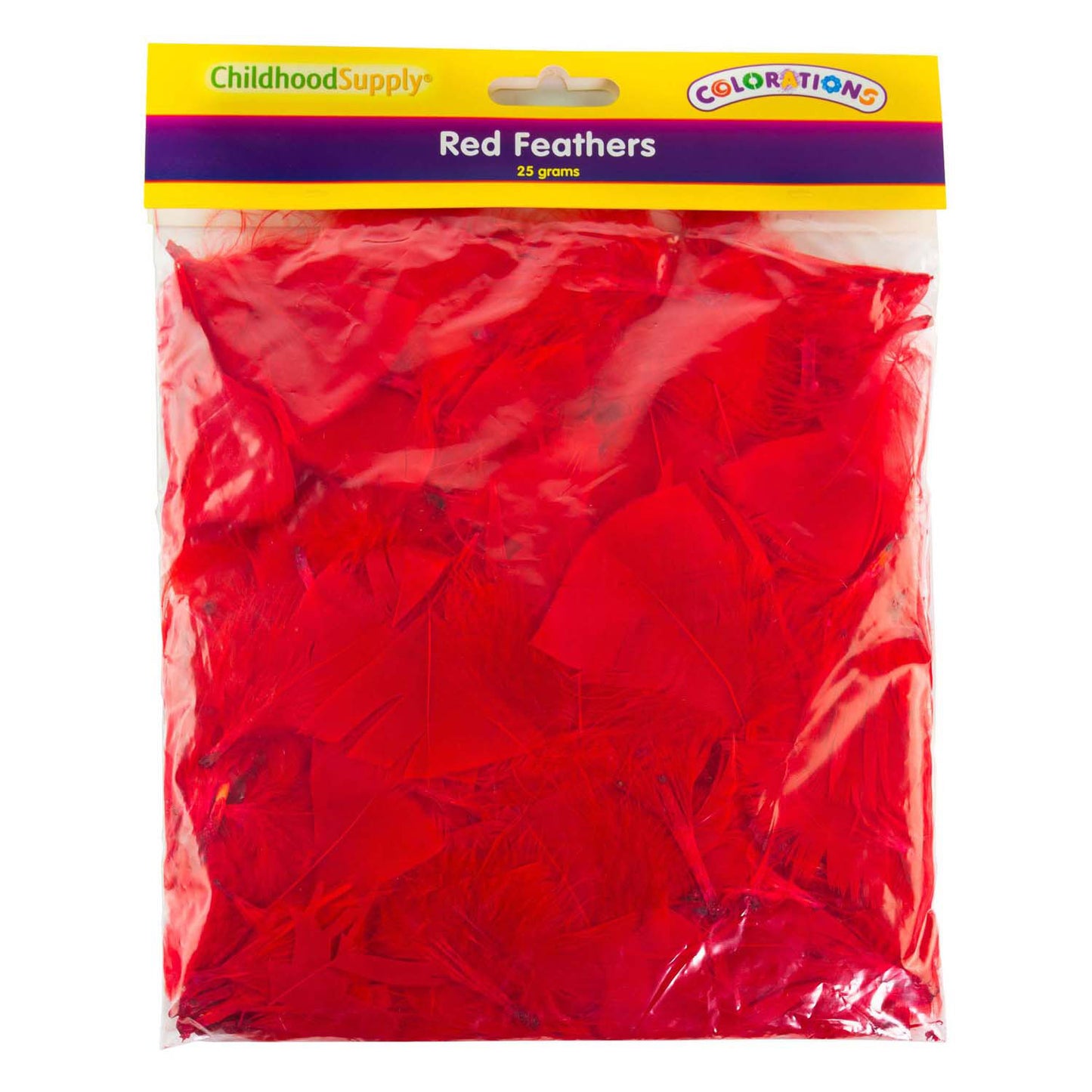 Colorations - plumes rouges, 25 grammes