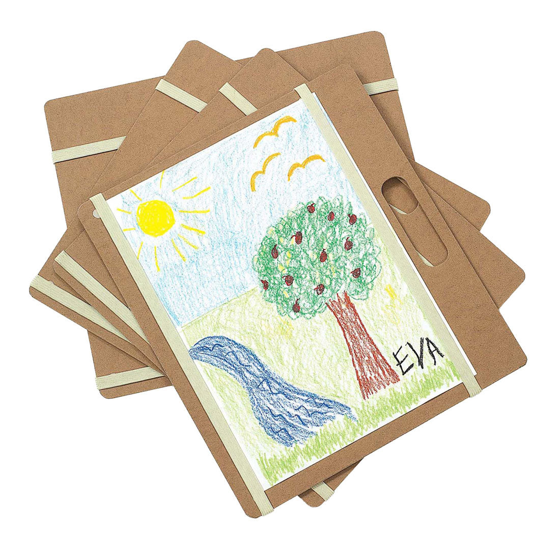 Colorations - planches à dessin portables, 6 pcs.