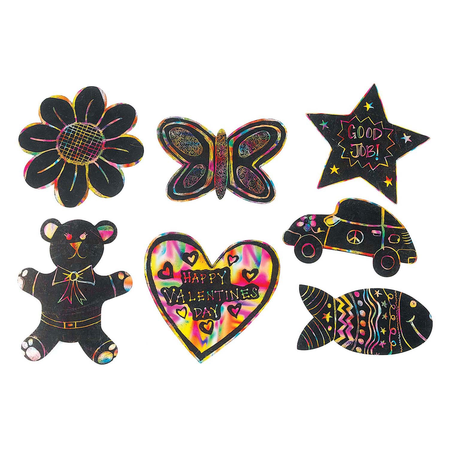 Colorations - Forme de figures à rayures, 98dlg.