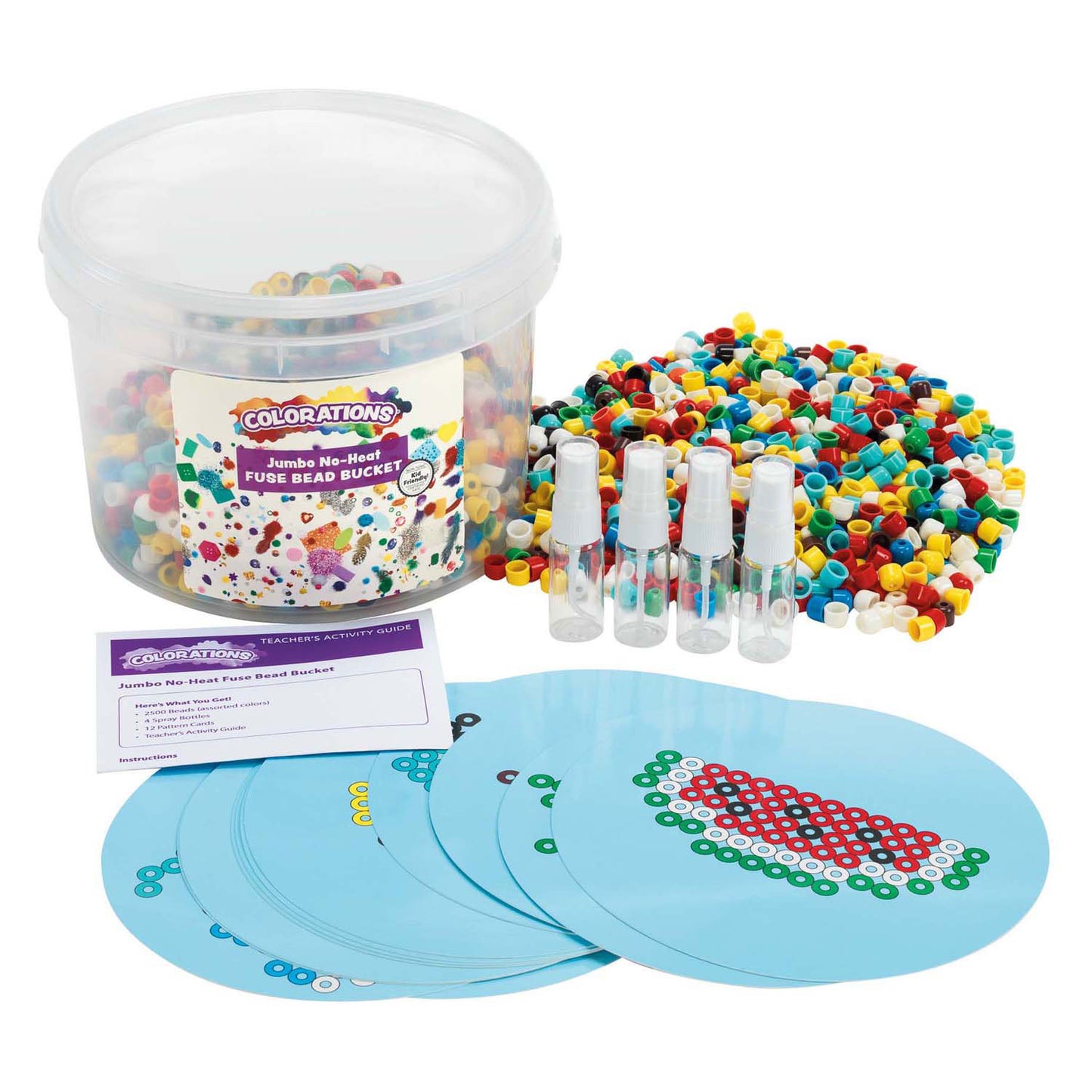 Colorations - Perles à cordes sans chaleur - 2500 perles