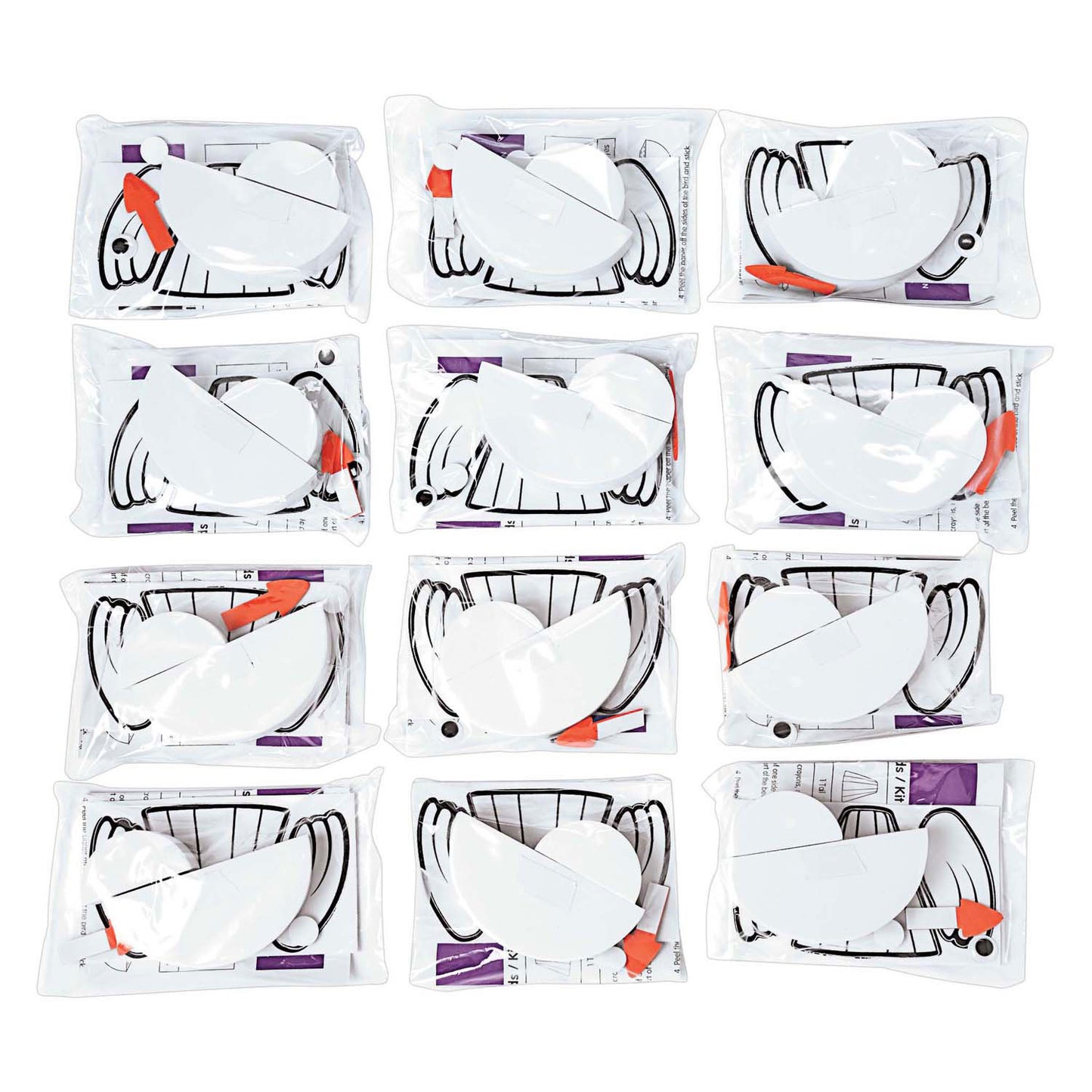 Colorations - Vogel Craft Set, 12dlg.
