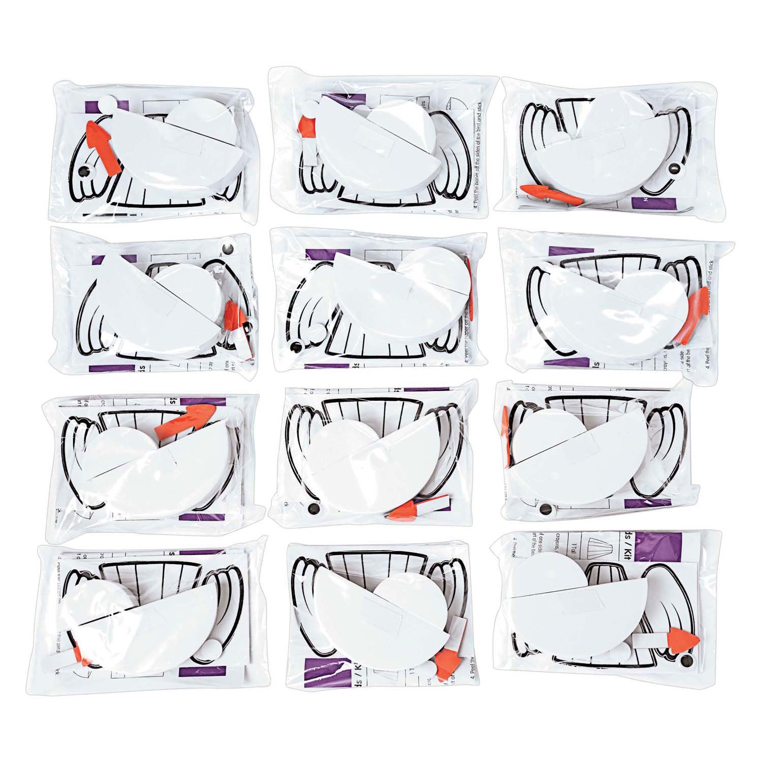 Colorations - Vogel Craft Set, 12dlg.