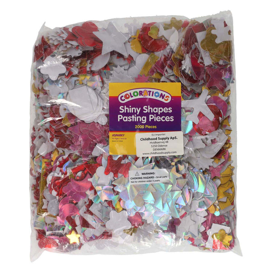 Colorations - ensemble de formes brillantes - 2000pcs.