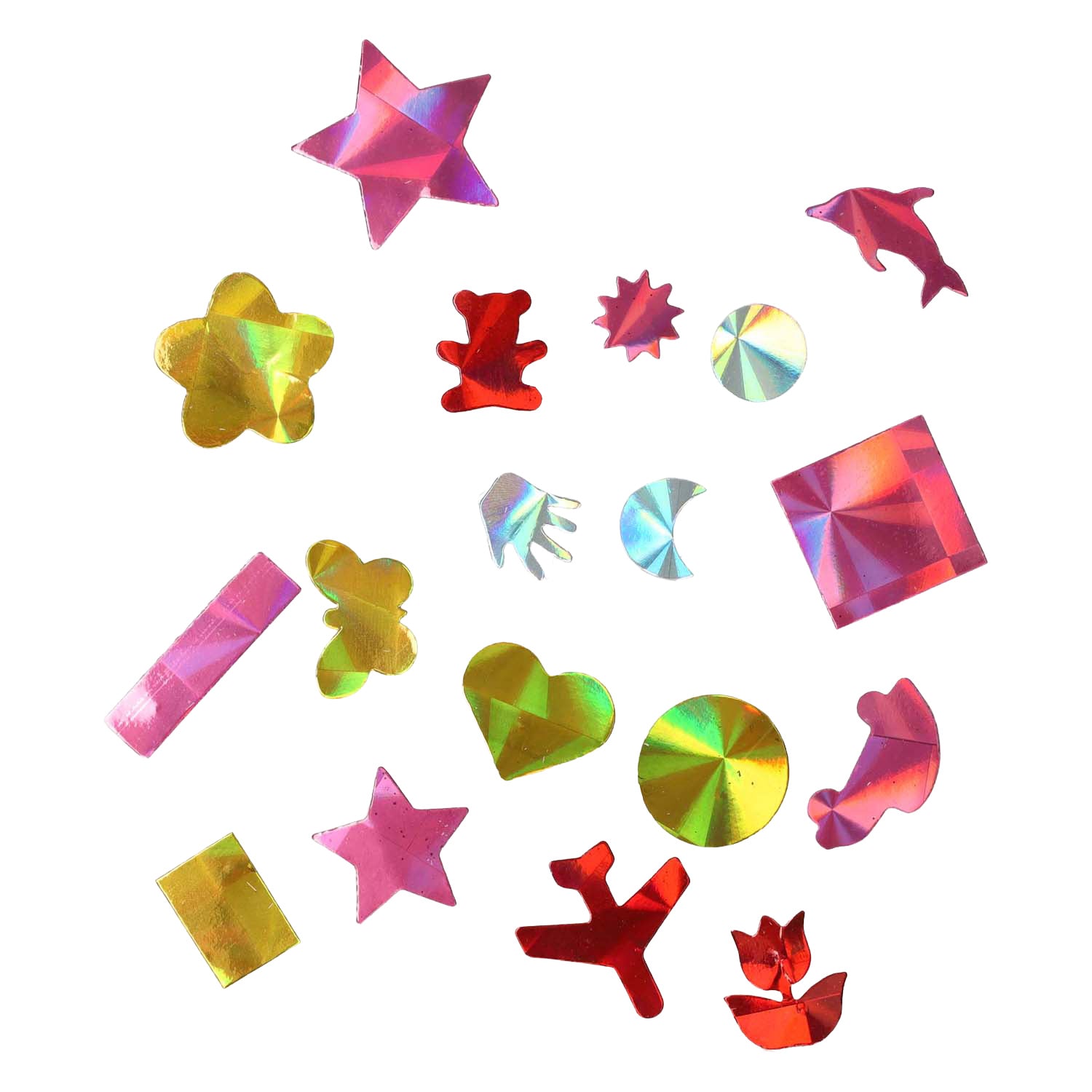 Colorations - ensemble de formes brillantes - 2000pcs.