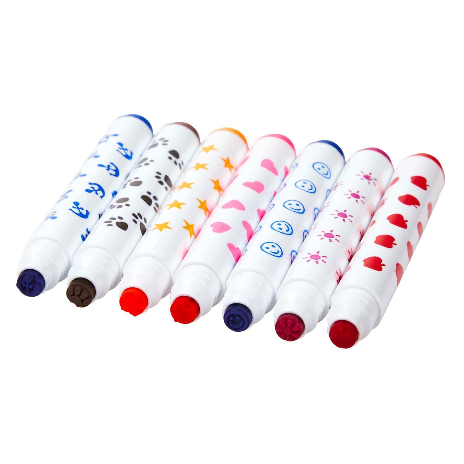Colorations - marqueurs tampons lavables, 44 pcs.