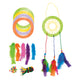 Colorations - set d'artisanat attrape-rêves colorés - lot de 12