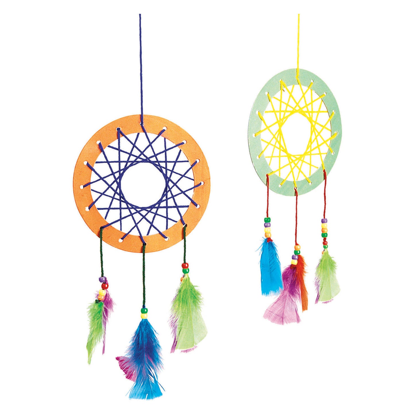 Colorations - set d'artisanat attrape-rêves colorés - lot de 12