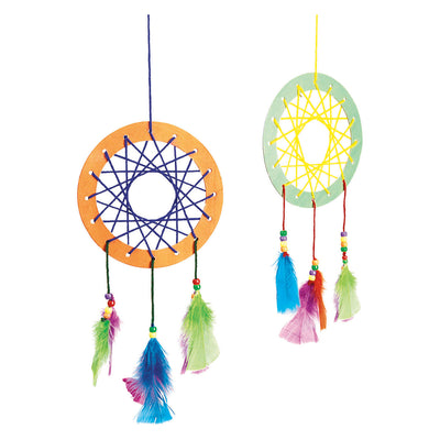 Colorations - set d'artisanat attrape-rêves colorés - lot de 12