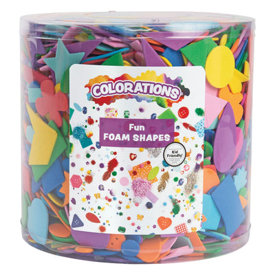 Colorations - formes artisanales en mousse - 227gr.