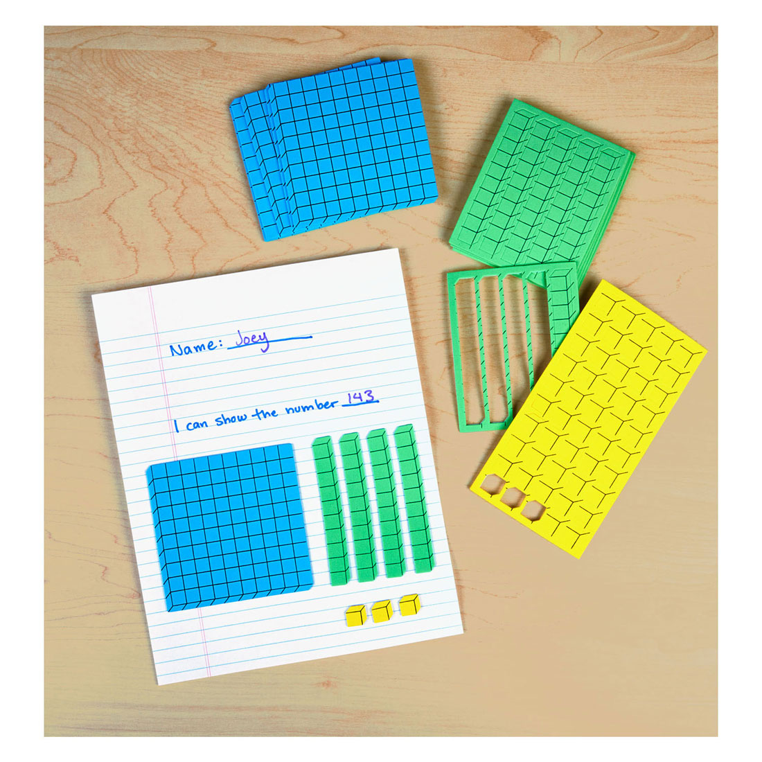 Colorations - autocollants mathématiques en mousse - 300 pcs.