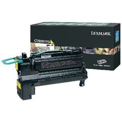 Cartouche toner Lexmark jaune haute vitesse d'impression