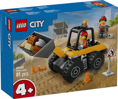 Excavatrice de bulldozer jaune de Lego City - 60450