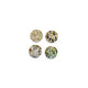 Sous-verres olives ø10,3cm lot de 4 pcs