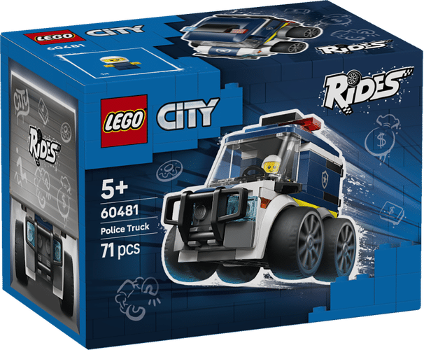 Lego city brick monte 60481 véhicules voiture de police | 2 pièces
