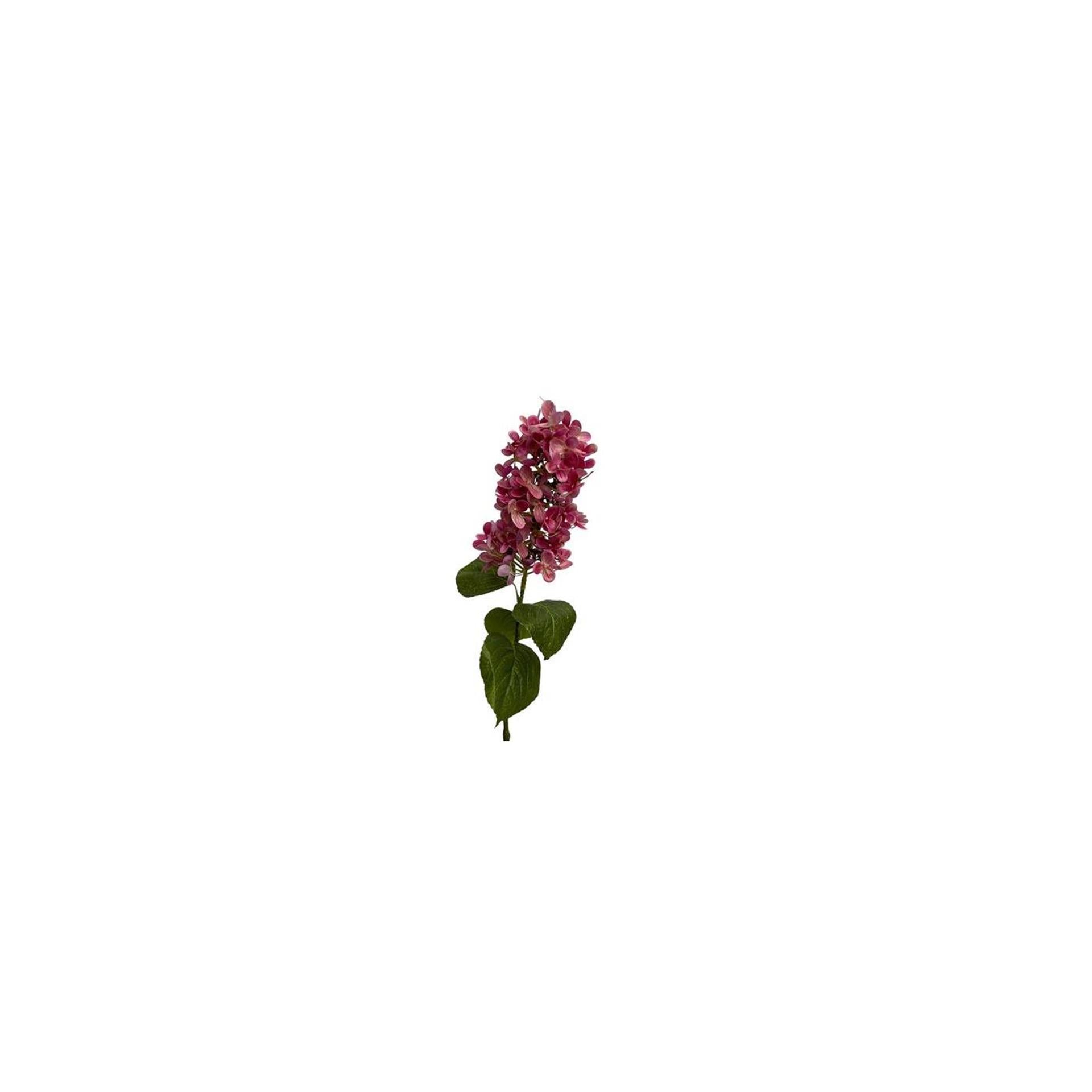 Roberts collection fleur artificielle hortensia cône 75cm mauve