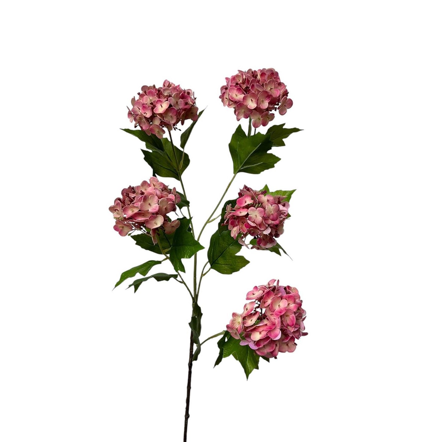 Collection de fleurs artificielles Roberts boule de neige real touch 85 cm mauve