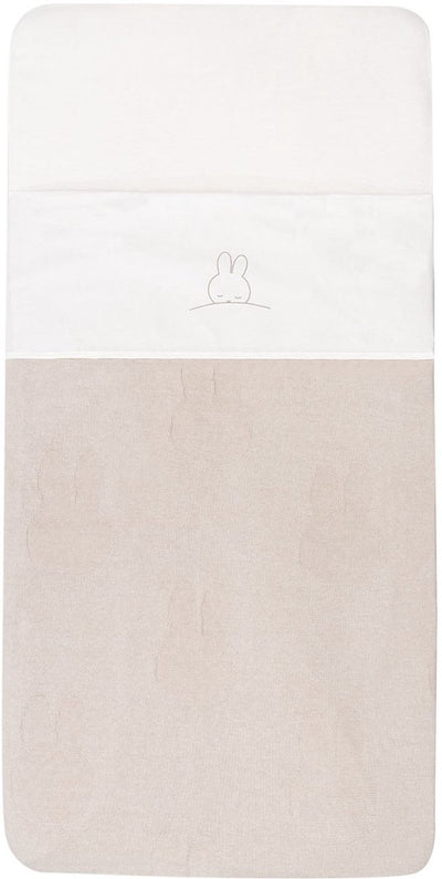 Jollein x Miffy drap berceau 75x100cm sleepy miffy - funghi