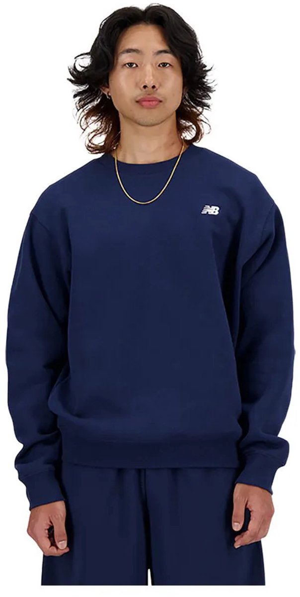 Pull homme New Balance Sport Essentials Fleece Crew - marine