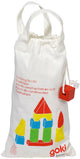Goki Wooden Building Blocs dans Bag, 50e.