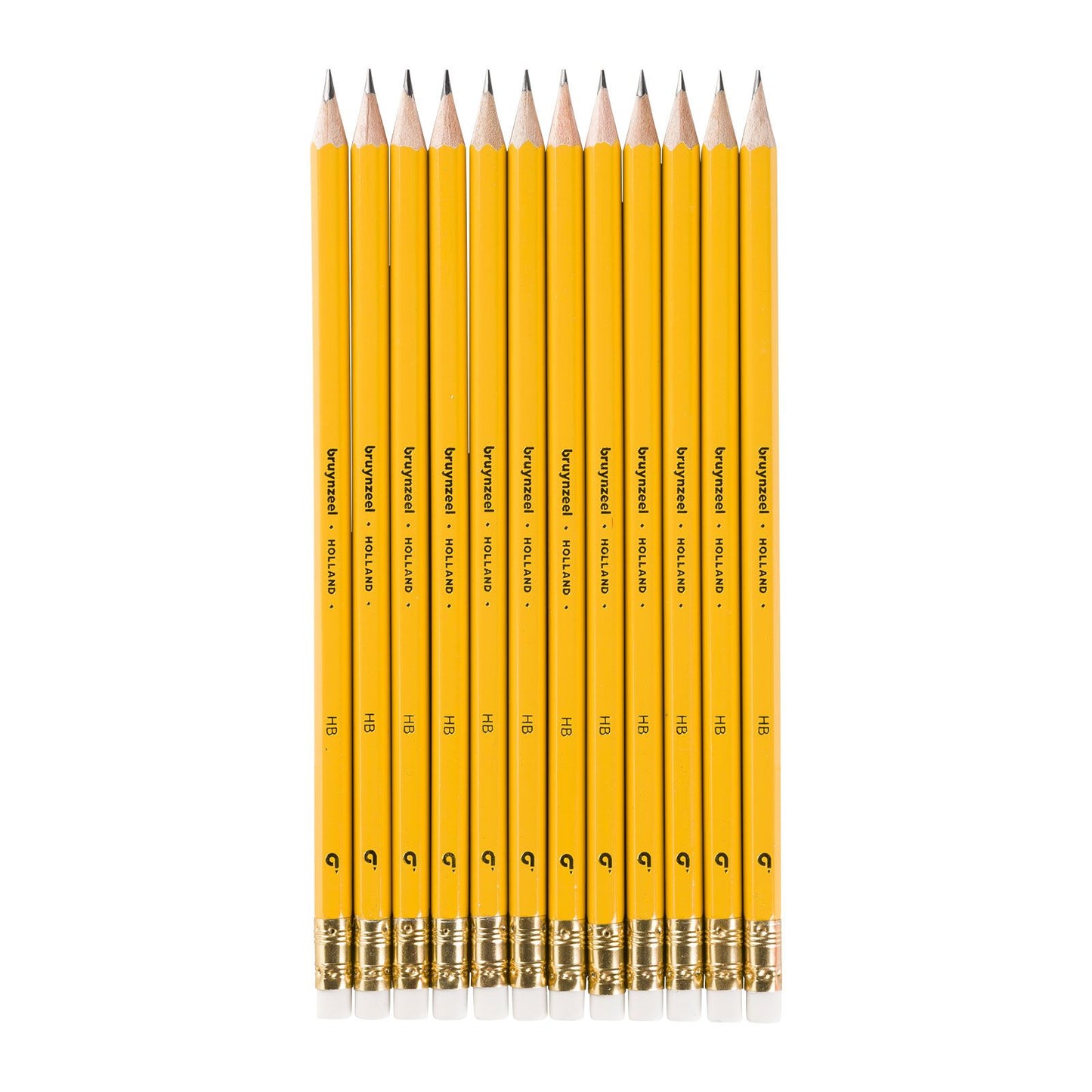 Bruynzeel • crayons graphite hb + gomme