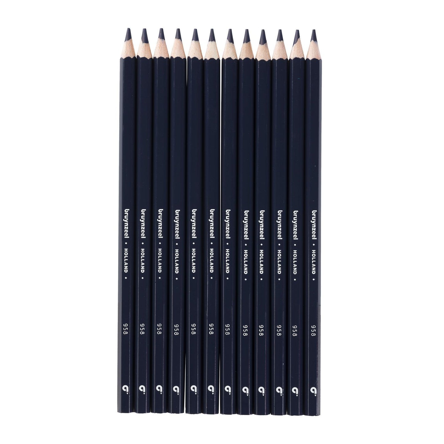 Bruynzeel • super crayons de couleur bleu de Prusse 12pcs