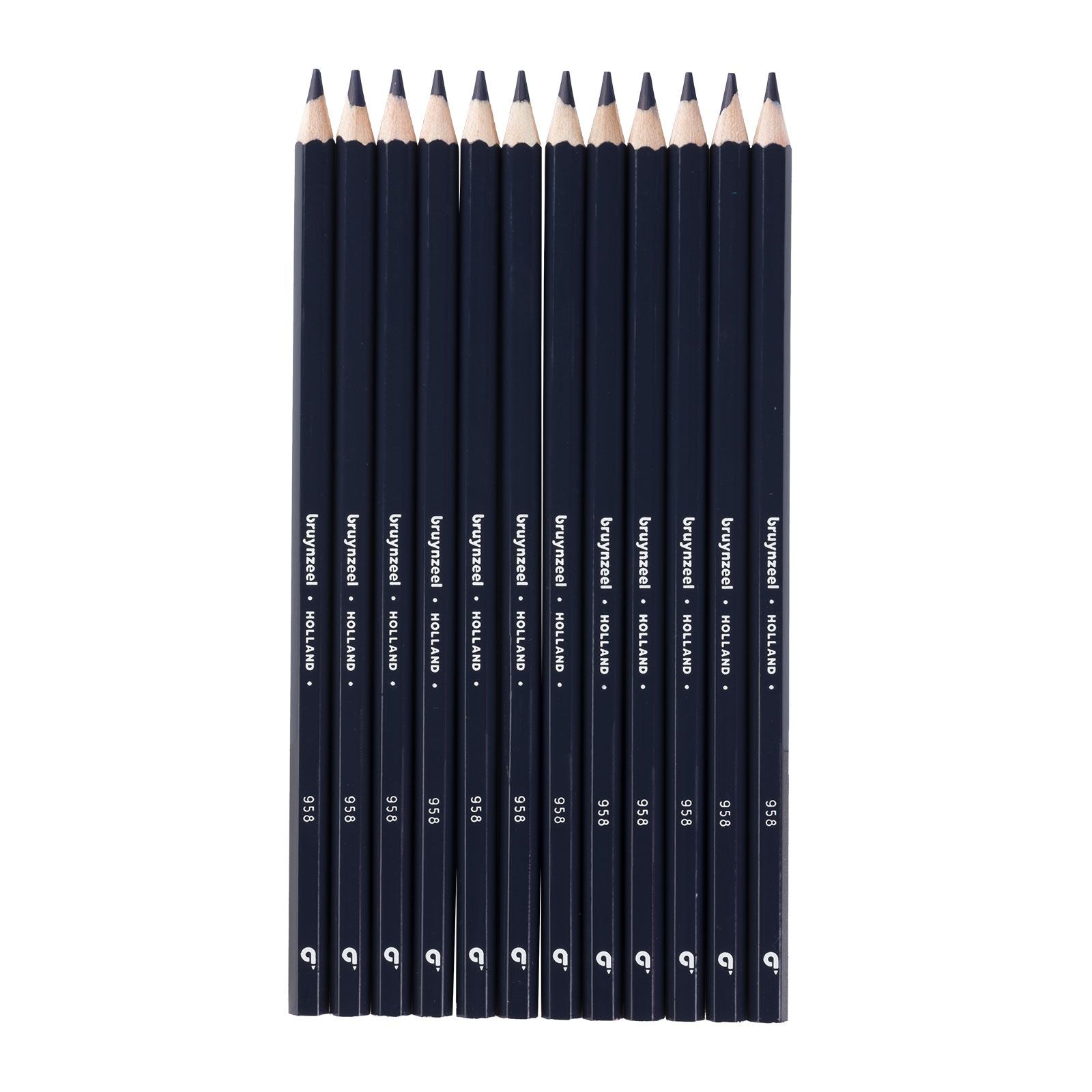 Bruynzeel • super crayons de couleur bleu de Prusse 12pcs