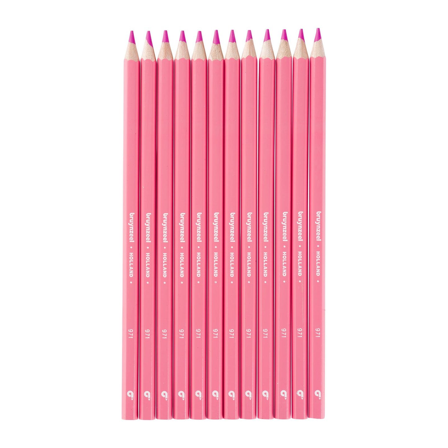 Bruynzeel • super crayons de couleur rose bonbon 12pcs