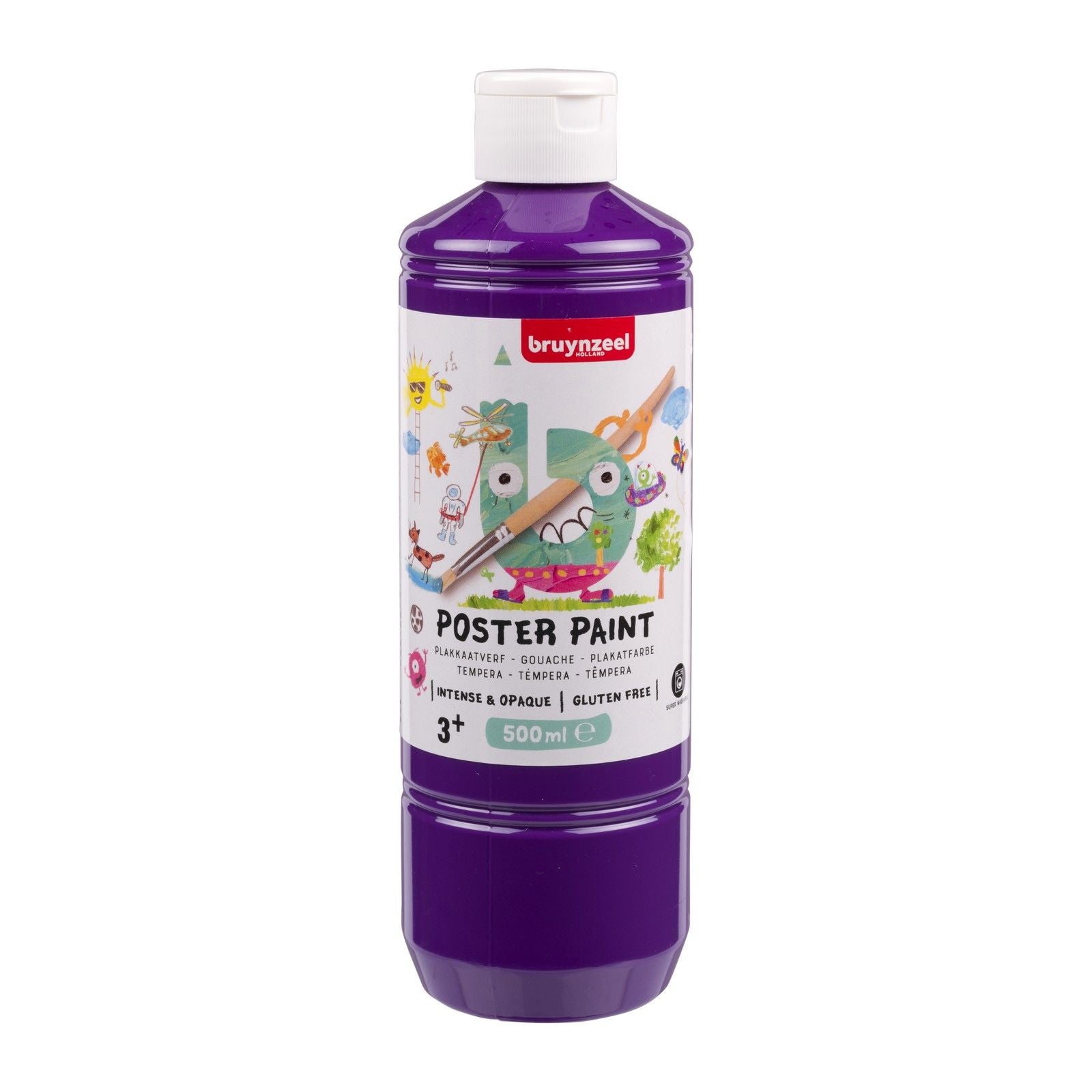 Bruynzeel • peinture pour affiches gouache 500ml violet