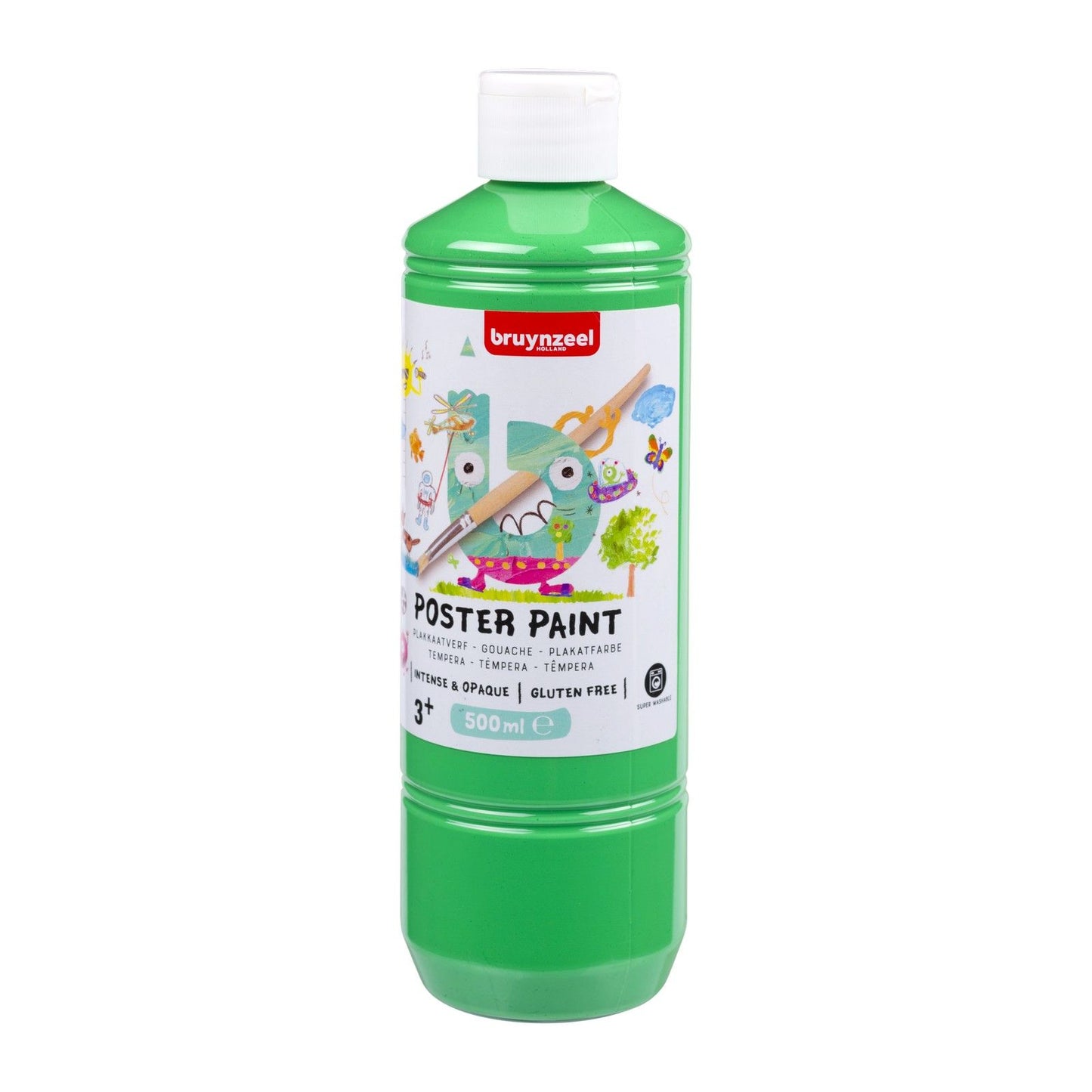 Bruynzeel • gouache pour affiches 500ml vert clair
