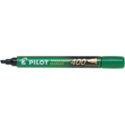 Marqueur permanent pilot 400 pointe biseautée vert