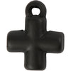 Croix d'entreprise Creativ, taille 10x10 mm, diamètre de trou 1,5 mm, noir, 4 pièces 1 boîte