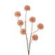 Roberts collection pompon fleur artificielle 98cm automne champagne