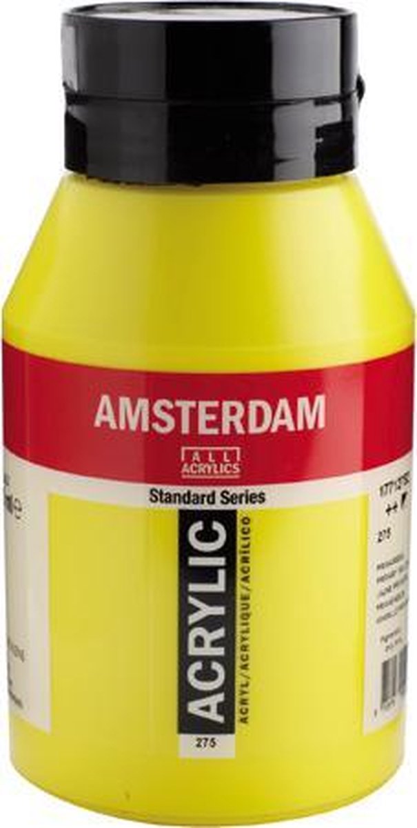 Peinture acrylique Amsterdam 275 jaune primaire 1l