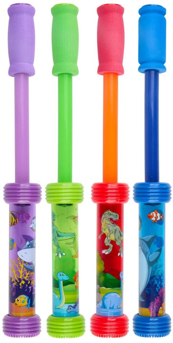 Eddy Toys Water Shooter - Jouets de pompe à eau - Jouets d'extérieur d'été - Assortiment