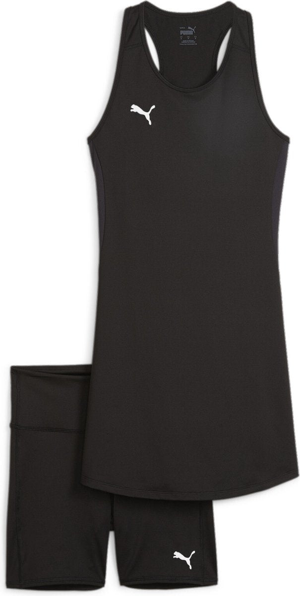 Robe de sport femme Puma teamgoal dress - noir-blanc