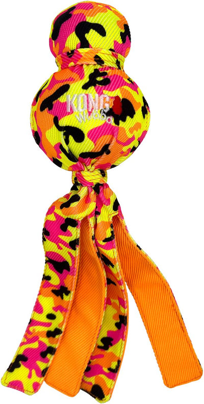 Kong wubba™ balistique haute visibilité - jouet à lancer - 33,02x9,53x7,62 cm multicolore l