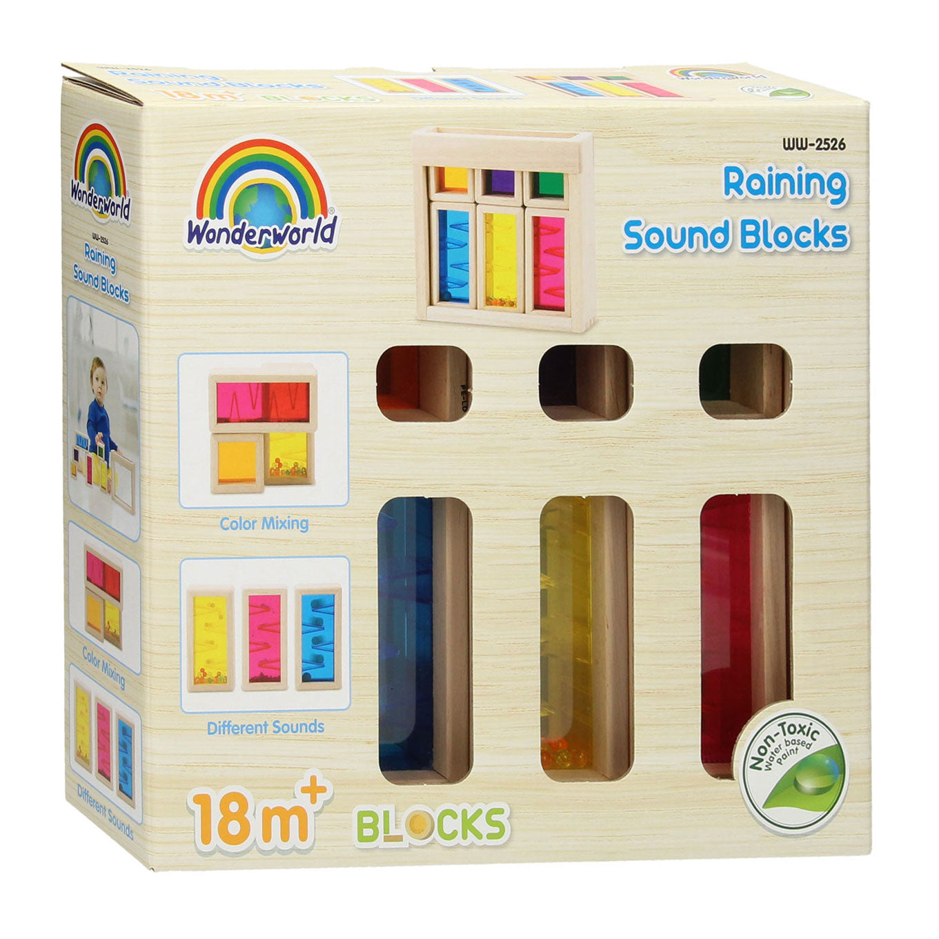 Blocs sonores en bois Wonderworld
