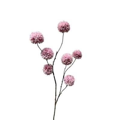 Roberts collection pompon branche artificielle violet clair 98cm