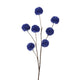 Pompon fleur artificielle collection Roberts 98cm bleu