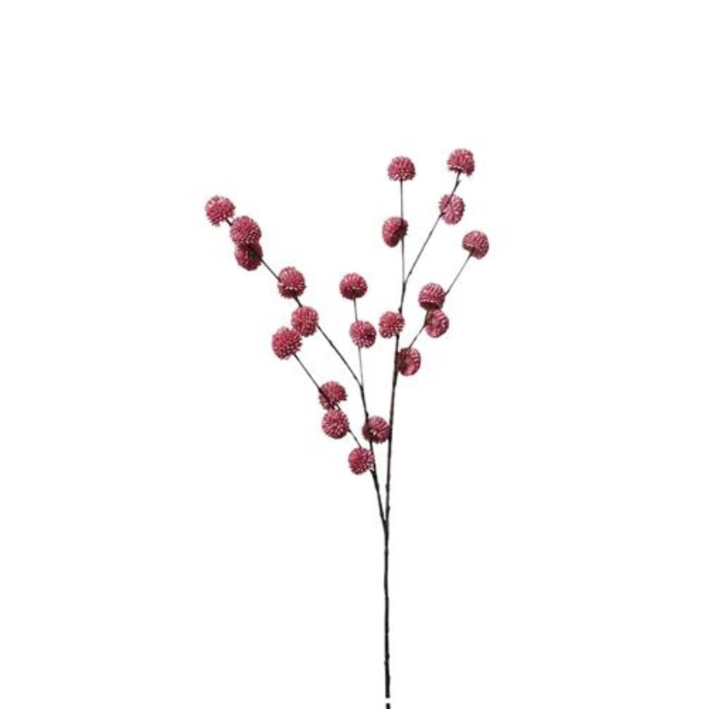 Roberts collection pompon branche artificielle violet clair 100cm